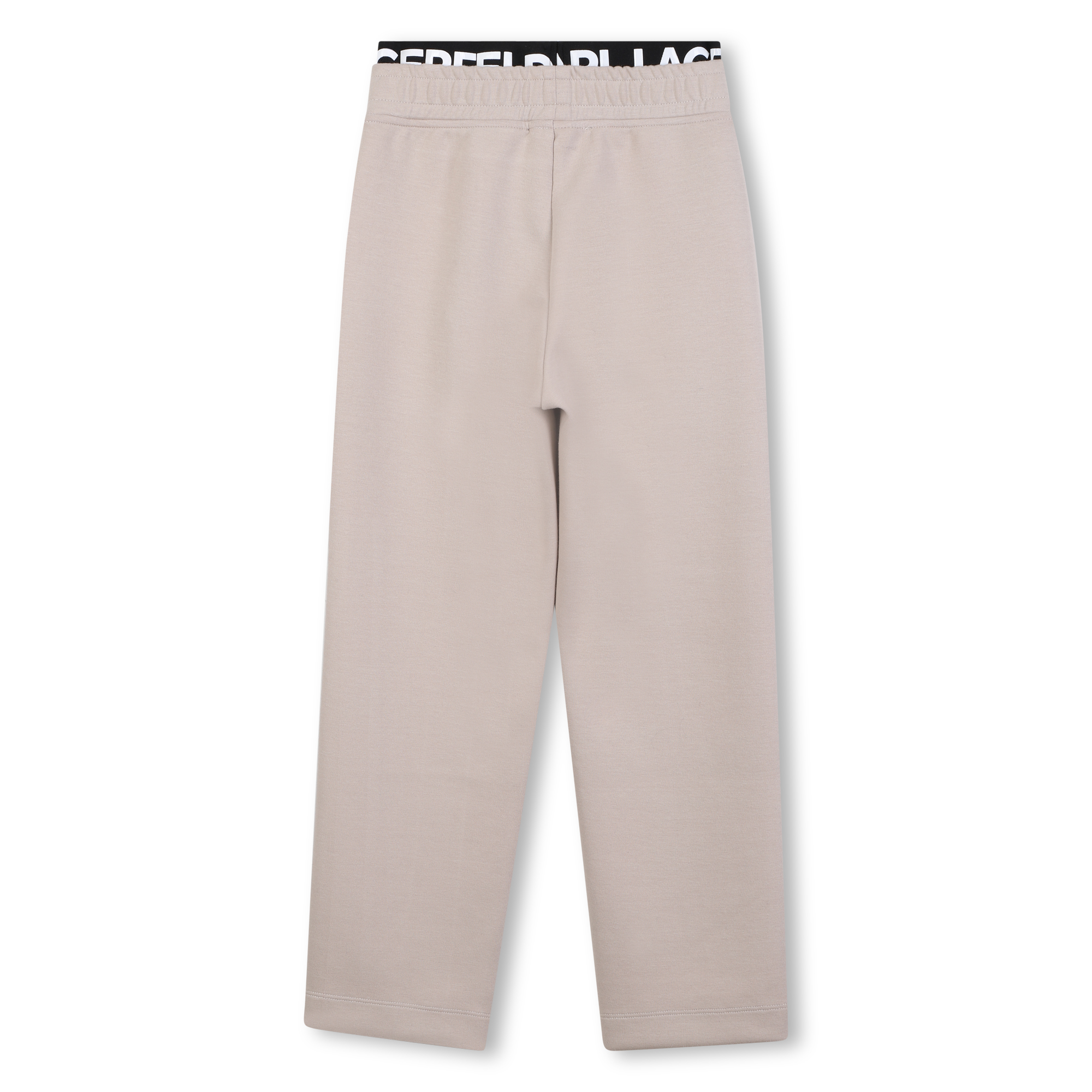 Beżowe spodnie z chłopięcej kolekcji Karl Lagerfeld Z30633/211 - obrazek 3