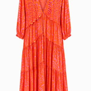 Sukienka Lola Casademunt – długa letnia sukienka maxi w intensywnych kolorach LS2616079