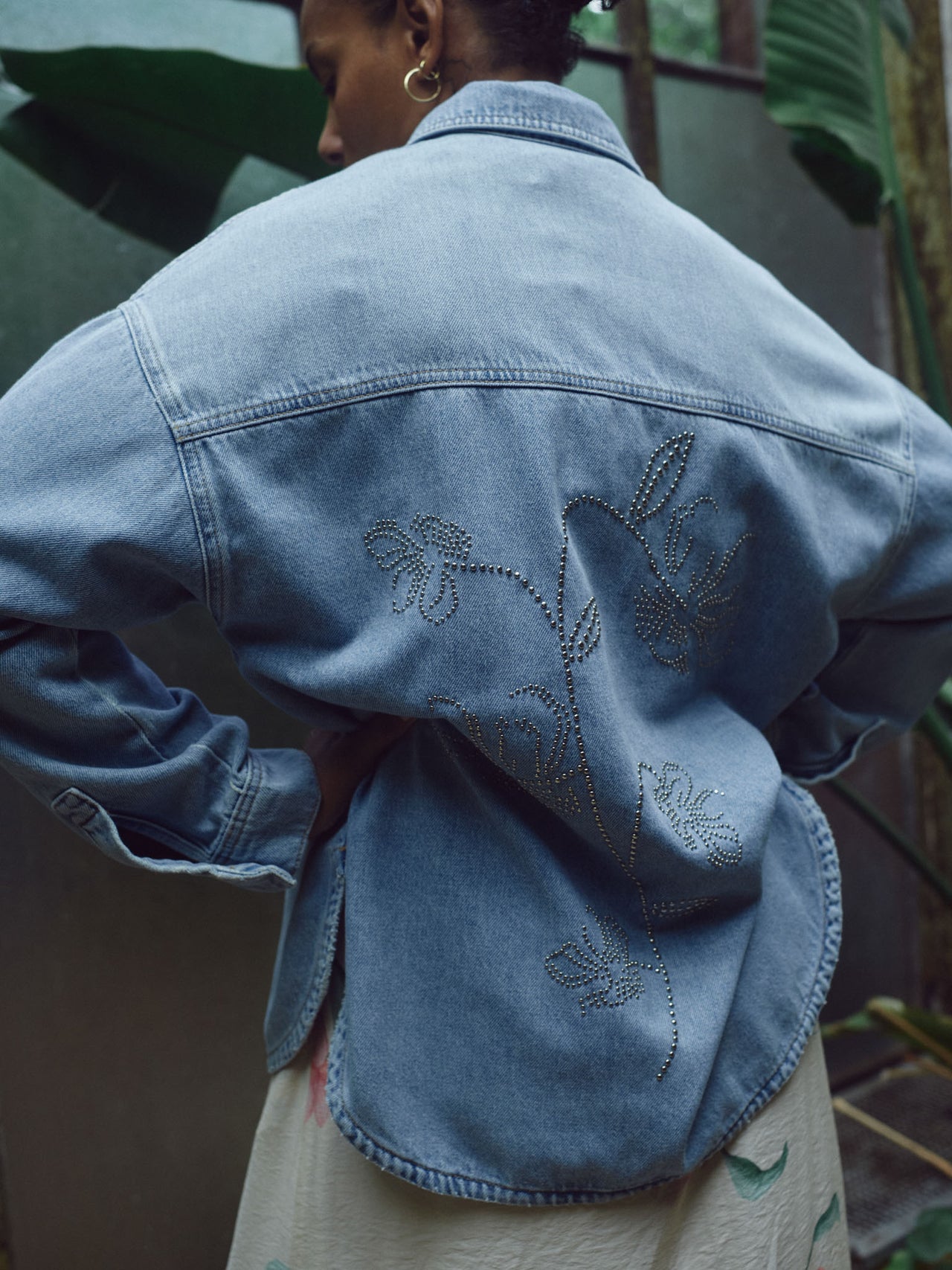 Koszula jeansowa Mos Mosh – nowoczesny denim z kobiecym akcentem 178520 - obrazek 3