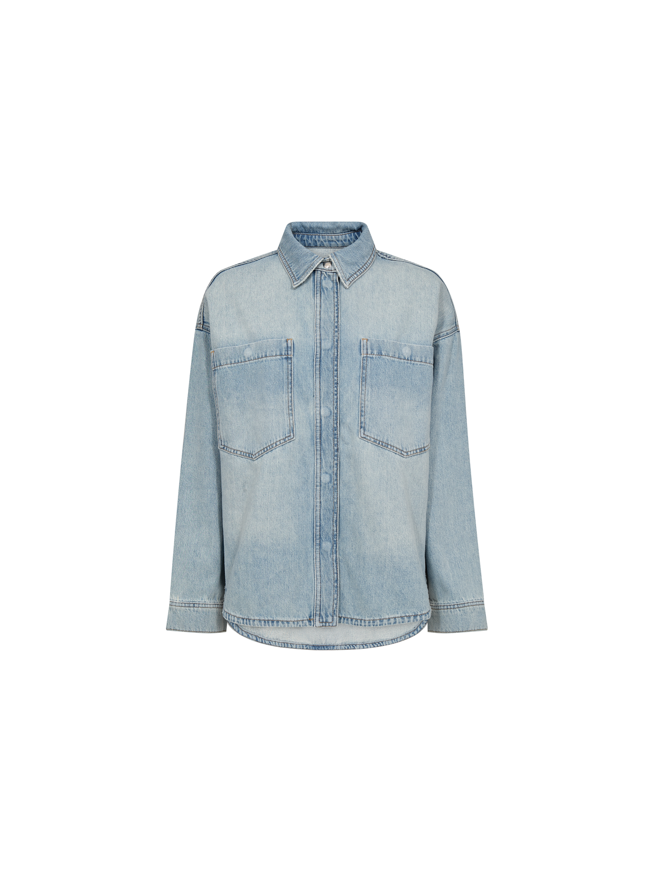 Koszula jeansowa Mos Mosh – nowoczesny denim z kobiecym akcentem 178520 - obrazek 5
