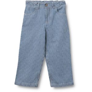 Chłopięce spodnie Wheat w paski – stylowe spodnie dziecięce z denimu 2770-436