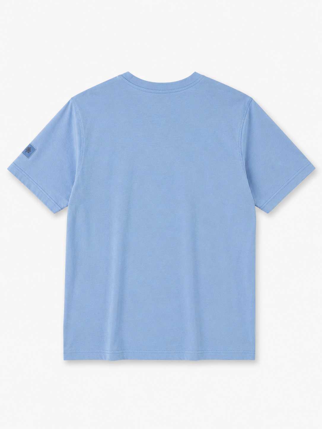 Niebieski T-shirt MOS MOSH Gallery – ponadczasowy minimalizm i codzienny komfort 507190/831 - obrazek 4