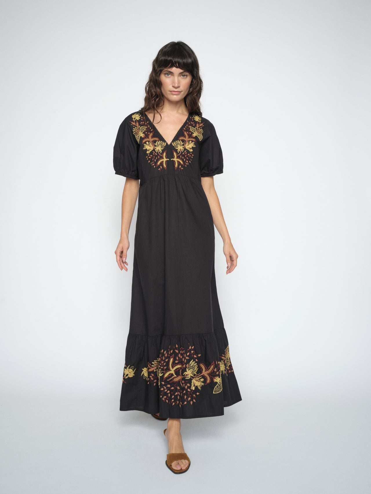 Sukienka bawełniana MOS MOSH – kobieca elegancja w stylu boho 180200 - obrazek 3