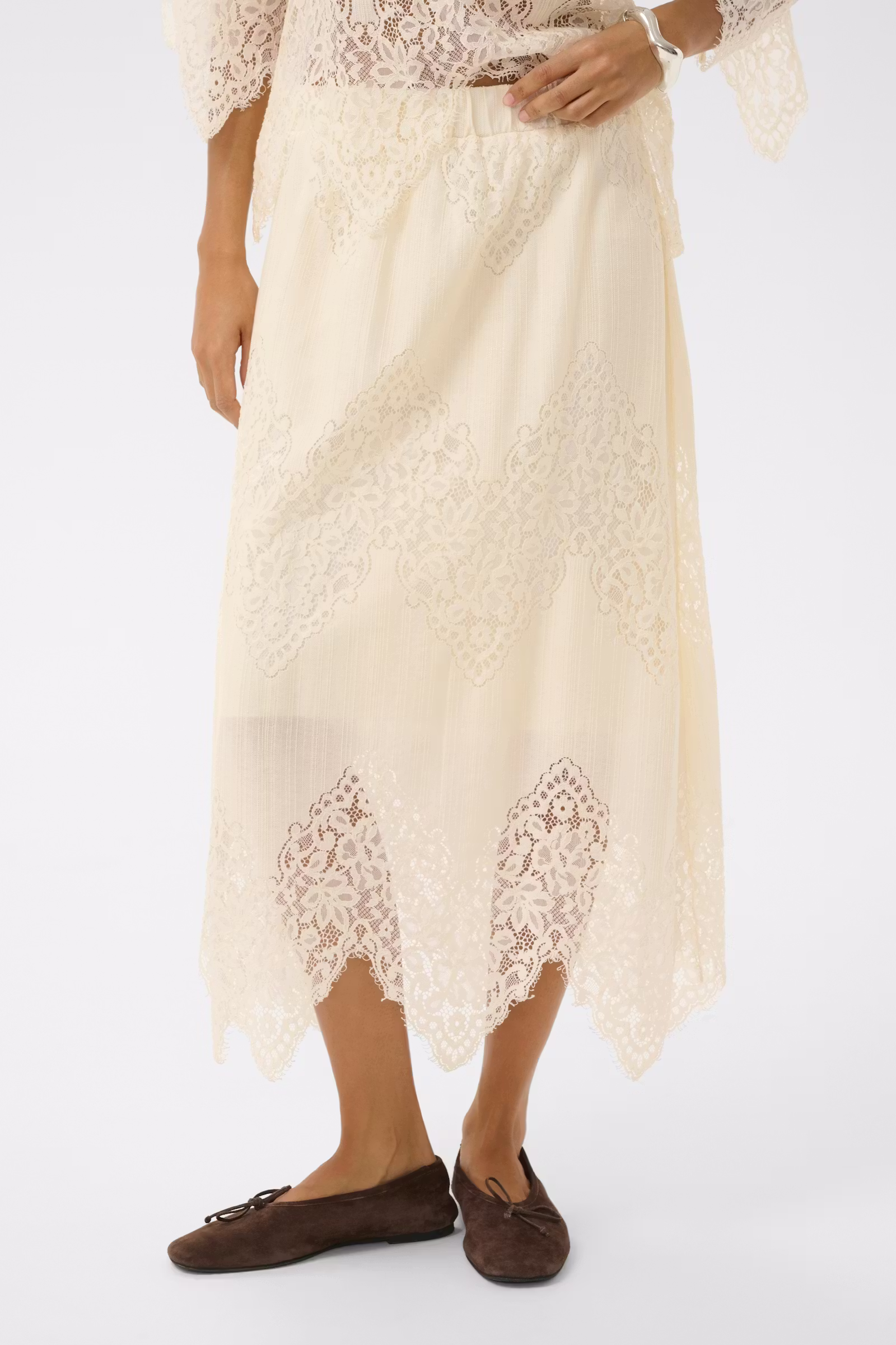 Koronkowa spódnica Soaked in Luxury – elegancja i kobiecy styl 30408874 - obrazek 2