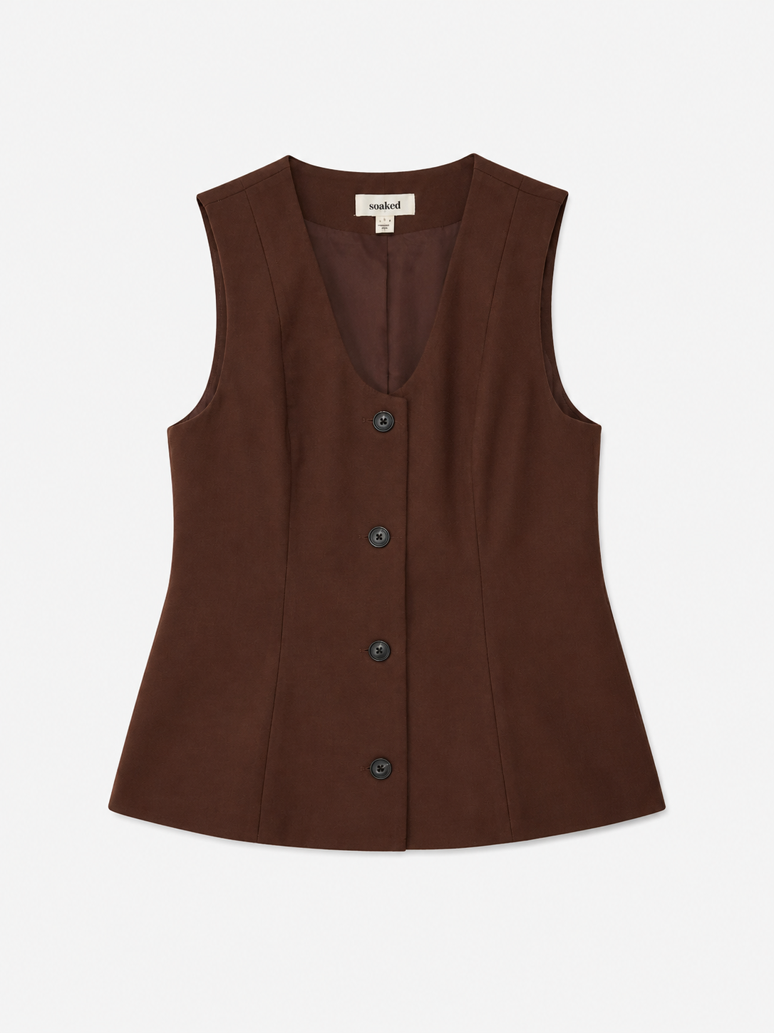 Kamizelka lniana Soaked in Luxury – elegancja i naturalny komfort na co dzień 30409367 - obrazek 3