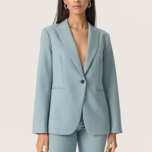 Miętowa marynarka damska Soaked – nowoczesna elegancja w skandynawskim stylu 30407532