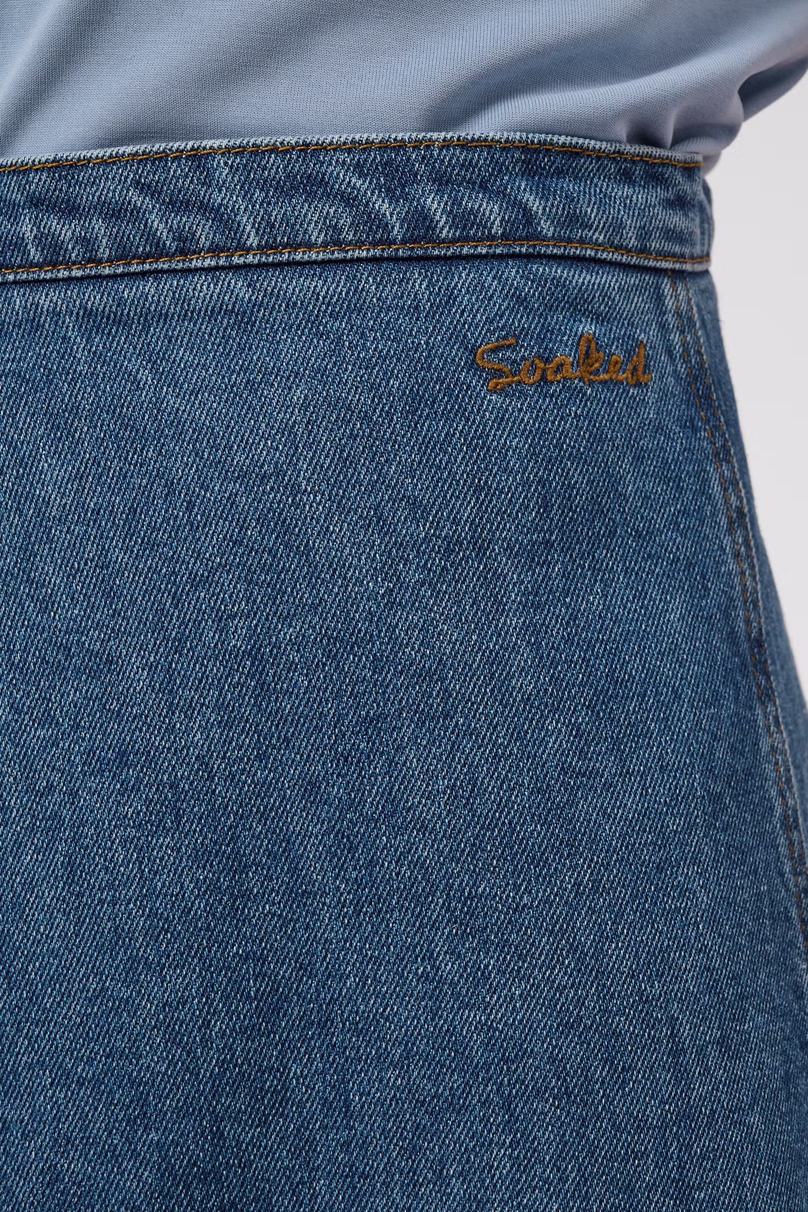 Spódnica dżinsowa Soaked – ponadczasowy denim w eleganckim wydaniu 30409363 - obrazek 6