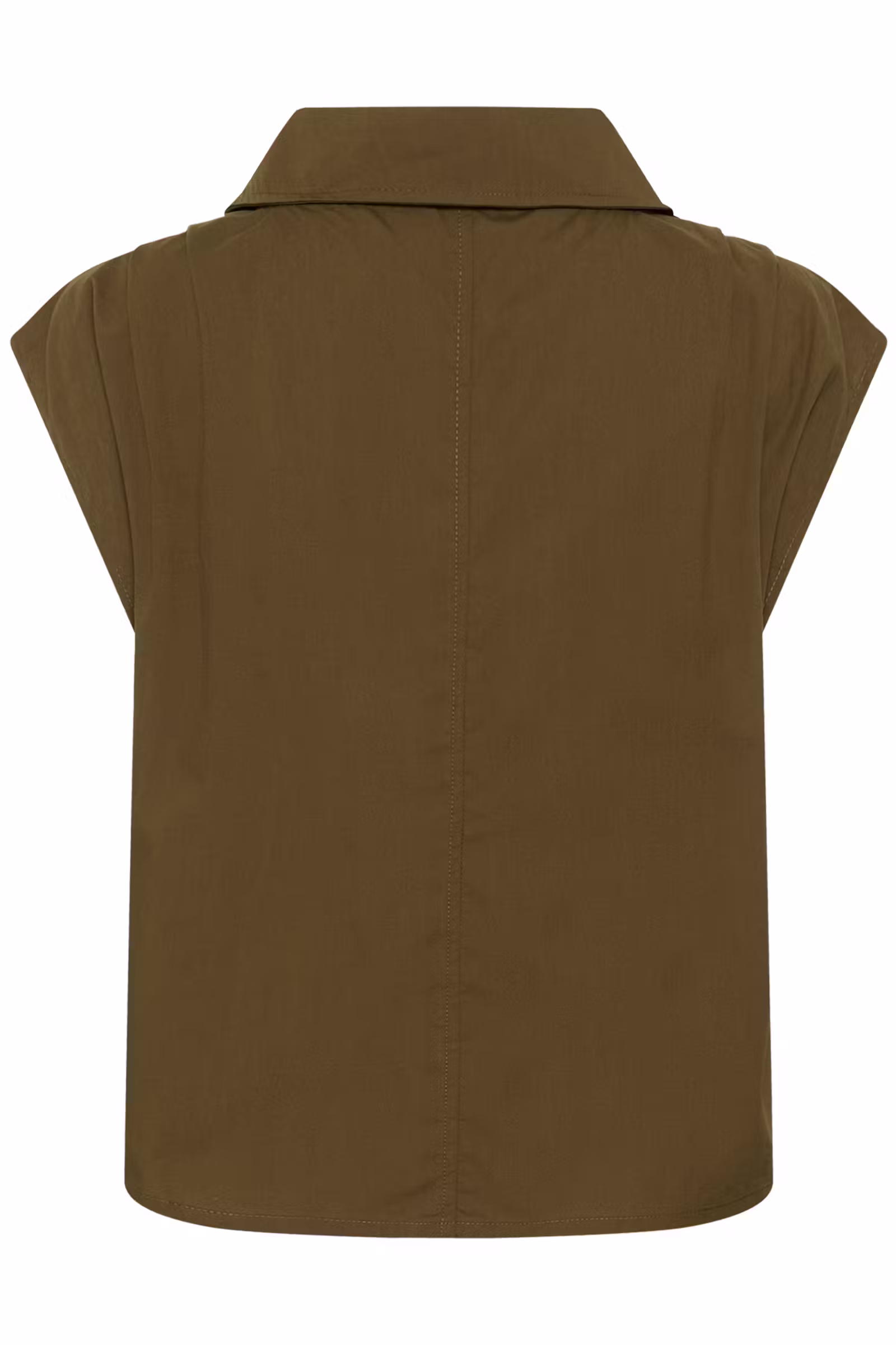 Bluzka Soaked – minimalistyczna elegancja w modnym odcieniu khaki 30409343 - obrazek 5