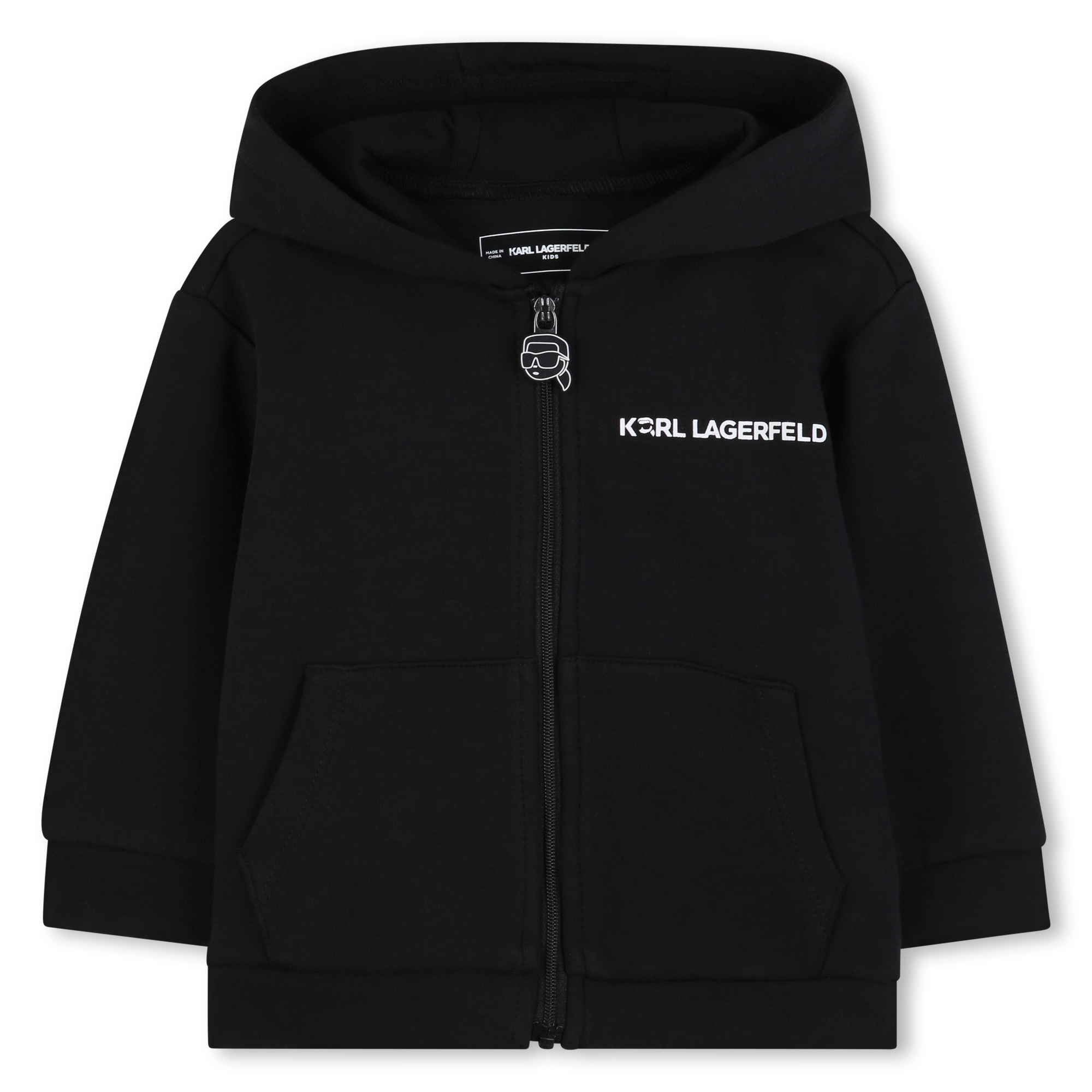 Trzyczęściowy komplet niemowlęcy Karl Lagerfeld – bluza, t-shirt i spodnie dla chłopca Z31073/09B - obrazek 3