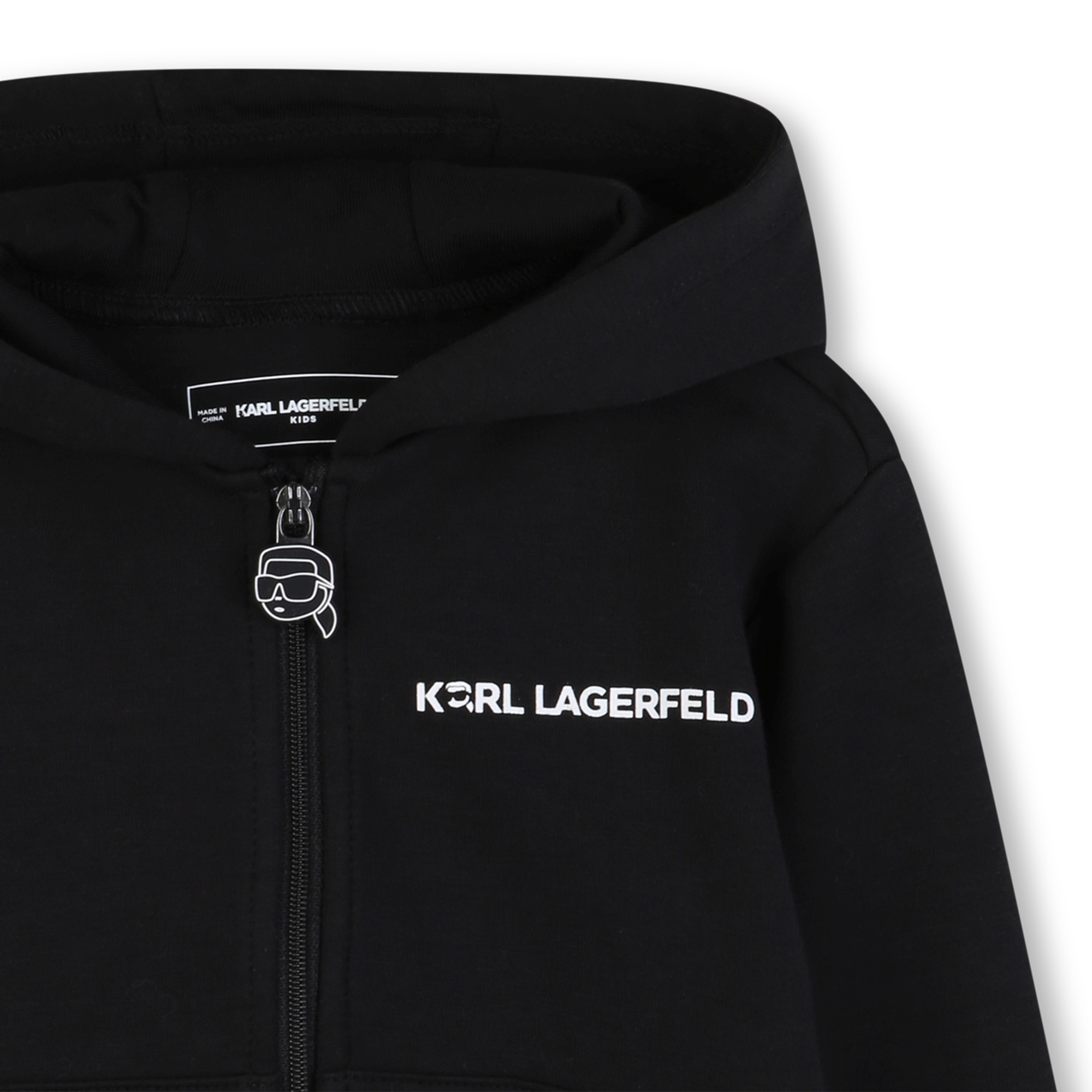 Trzyczęściowy komplet niemowlęcy Karl Lagerfeld – bluza, t-shirt i spodnie dla chłopca Z31073/09B - obrazek 10