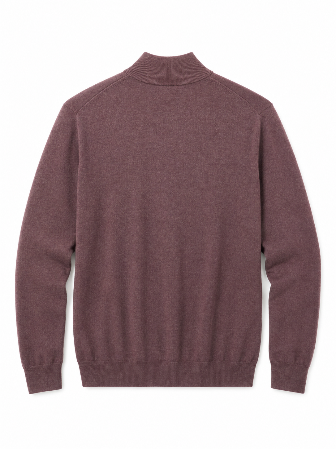 Sweter męski MOS MOSH Gallery z wełną i jedwabiem – elegancki model z zamkiem 503342 - obrazek 4