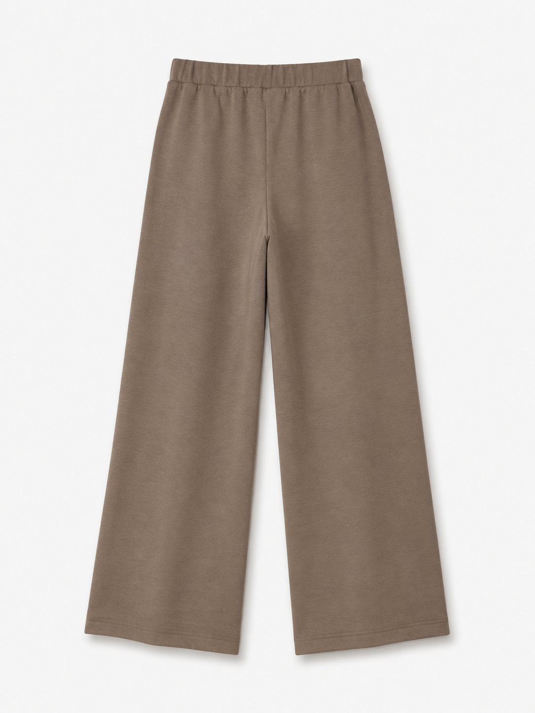 Spodnie damskie taupe z dodatkiem wiskozy Soaked – szeroki krój 30409450/181112 - obrazek 4