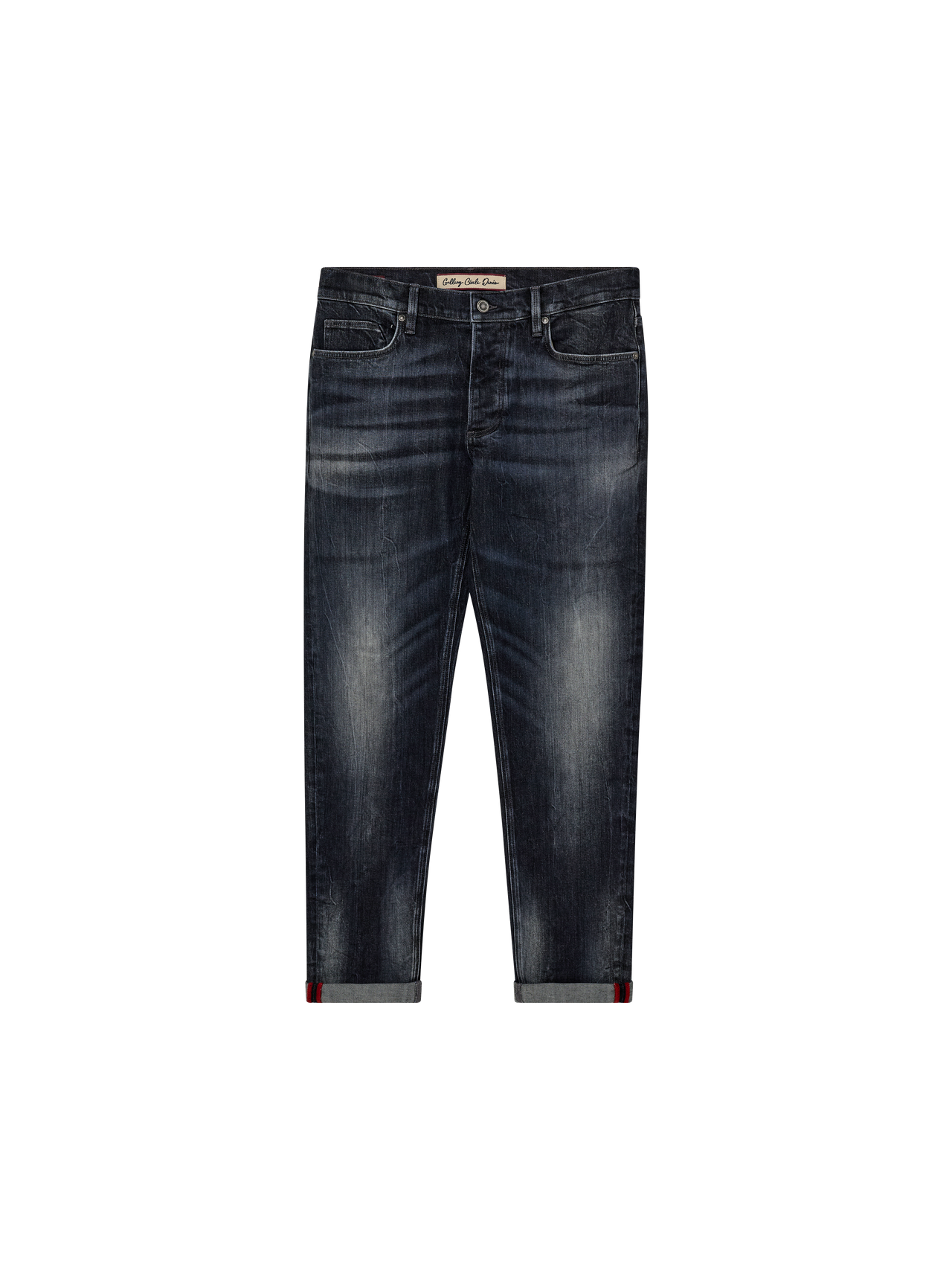 Czarne jeansy męskie MOS MOSH Gallery – nowoczesny denim w casualowym stylu 510890 - obrazek 5