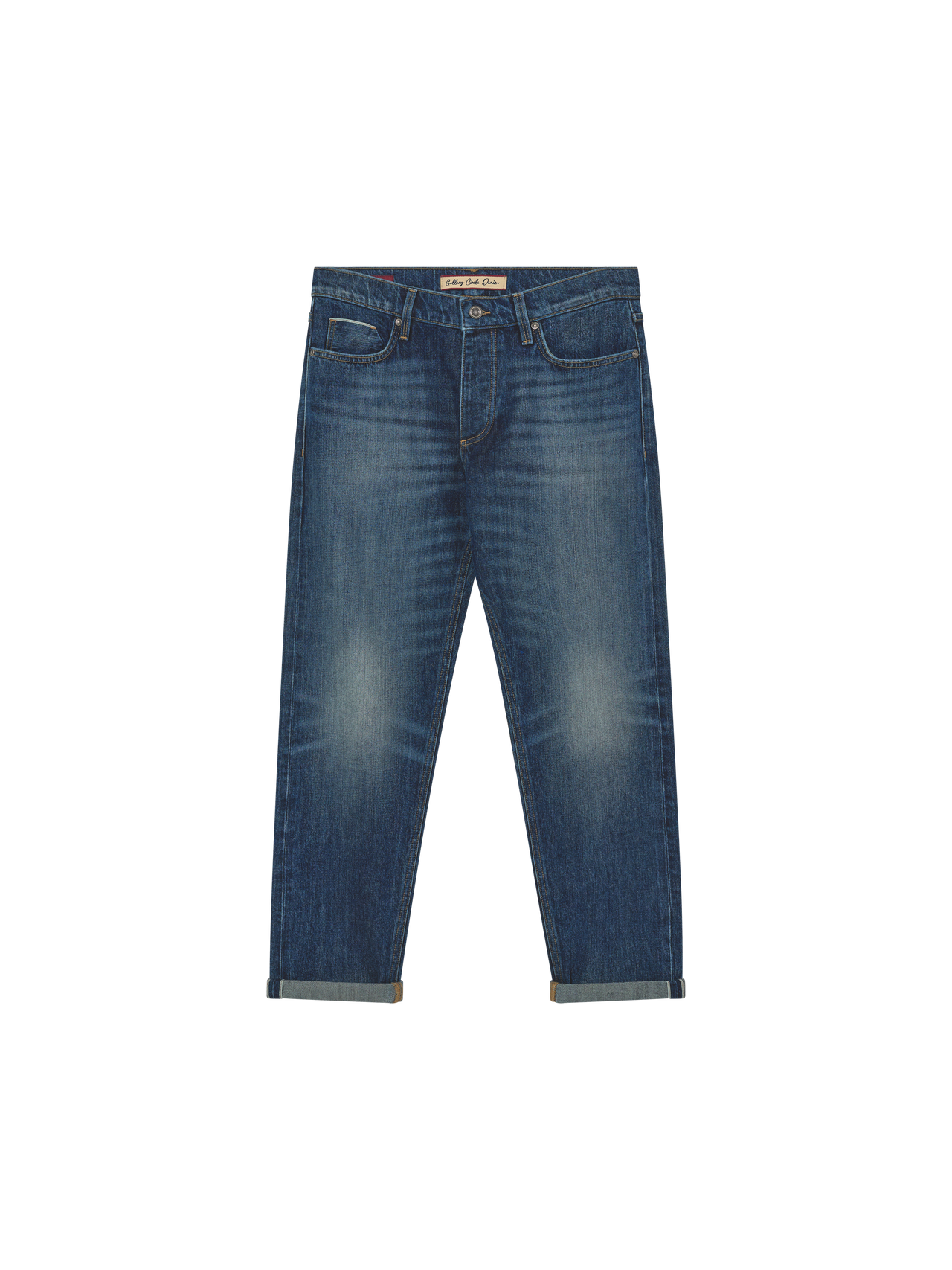 Niebieskie jeansy męskie MOS MOSH Gallery – klasyczny denim w nowoczesnym wydaniu 510810 - obrazek 5