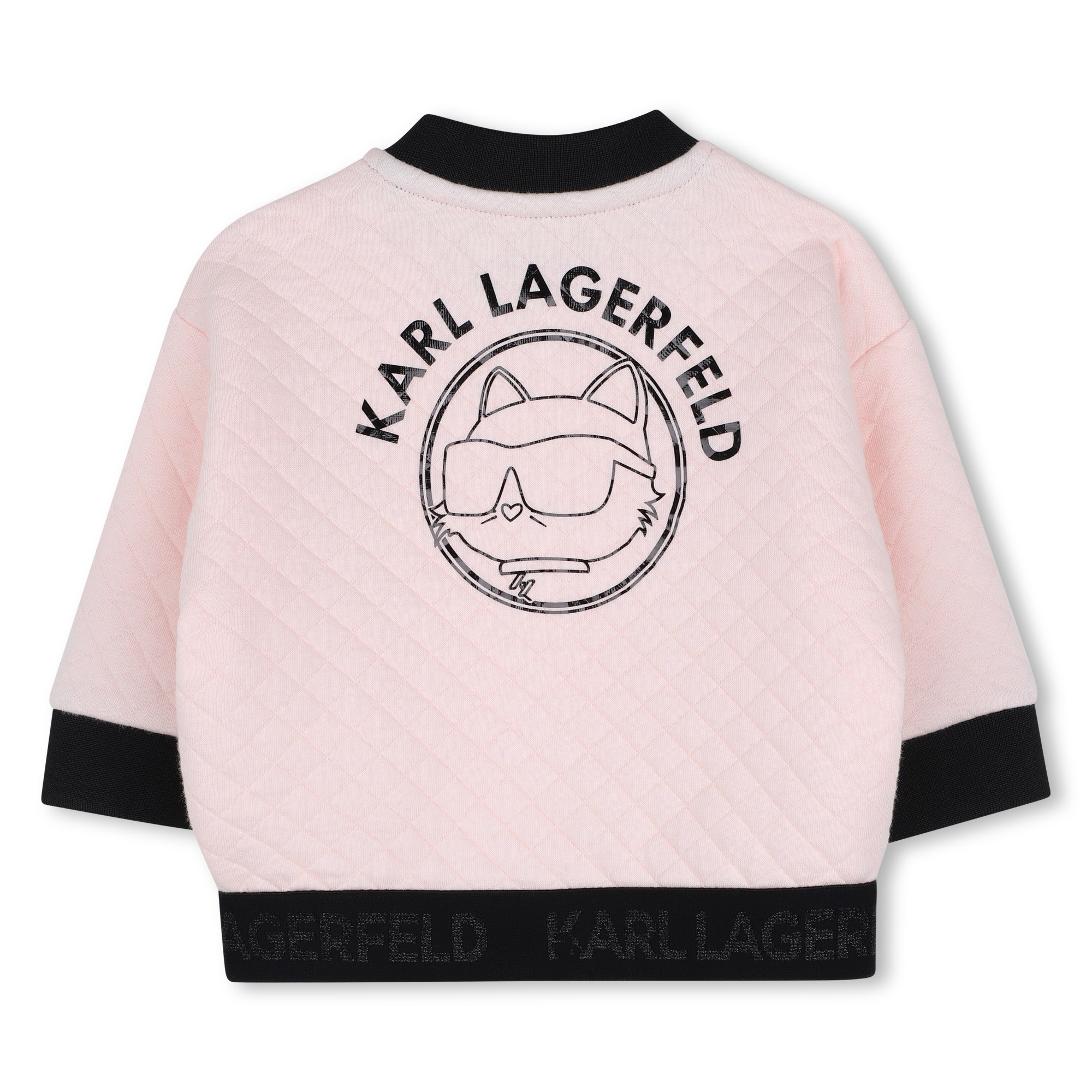 Trzyczęściowy zestaw niemowlęcy Karl Lagerfeld – stylowy komplet z motywem Choupette - obrazek 4