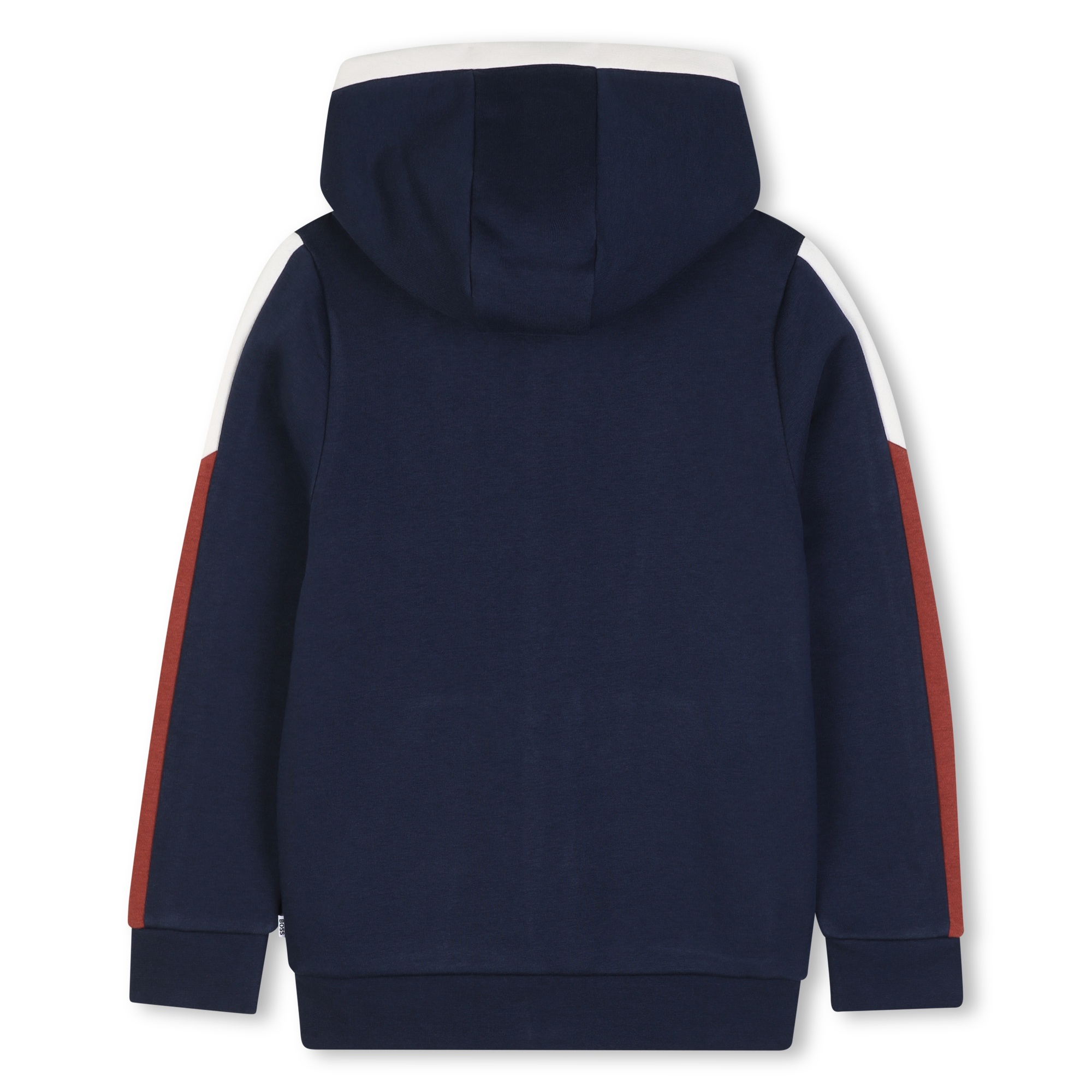 Bluza chłopięca BOSS z kapturem – czarna - obrazek 2