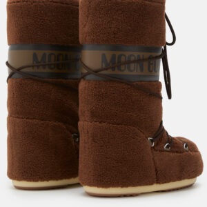 Moon Boot Icon Fleece – brązowe śniegowce zimowe unisex i dziecięce