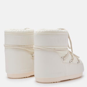 Damskie śniegowce Moon Boot Icon Low Rubber – kremowe buty zimowe premium