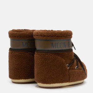 Damskie śniegowce Moon Boot Icon Low Fleece – czekoladowe, stylowe i komfortowe buty zimowe